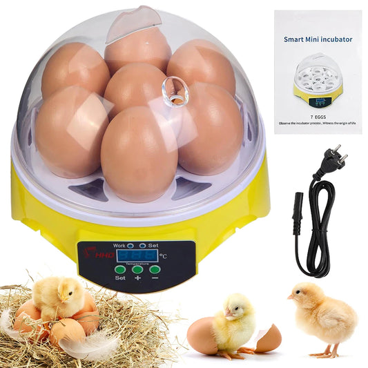 Intelligent Small-Sized 7-Piece Automatic Constant Temperature Incubator For Incubating Chickens, Ducks And Quails. from PriceLows™