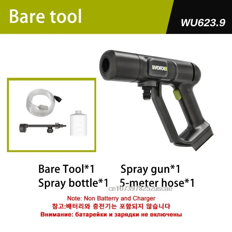 Worx Wireless Car Washer WU623 Household Wireless High Pressure Cleaner Portable [Non Battery and Charge] from PriceLows™