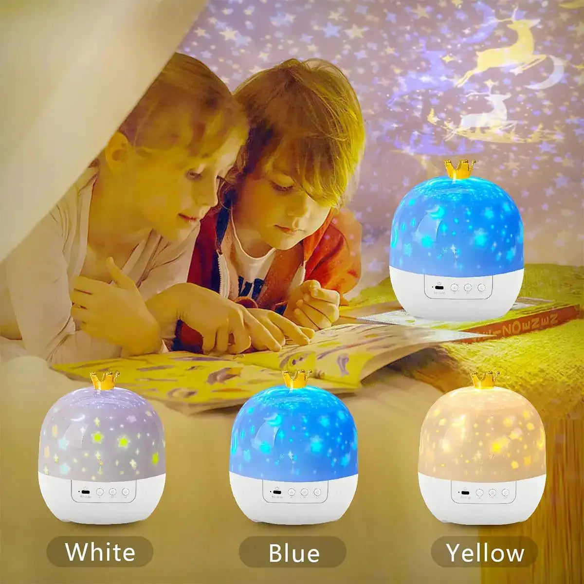 Galaxy Projector | 21 In 1 Lamp | Dimmable Multicolor LED Plug In | Bedroom