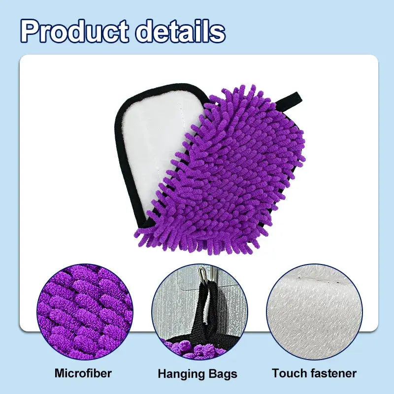 Mop Pads for Swiffer PowerMop Refills Reusable Heavy-Duty Microfiber Washable Pad for Multi-Surface and Wood Mop from PriceLows™