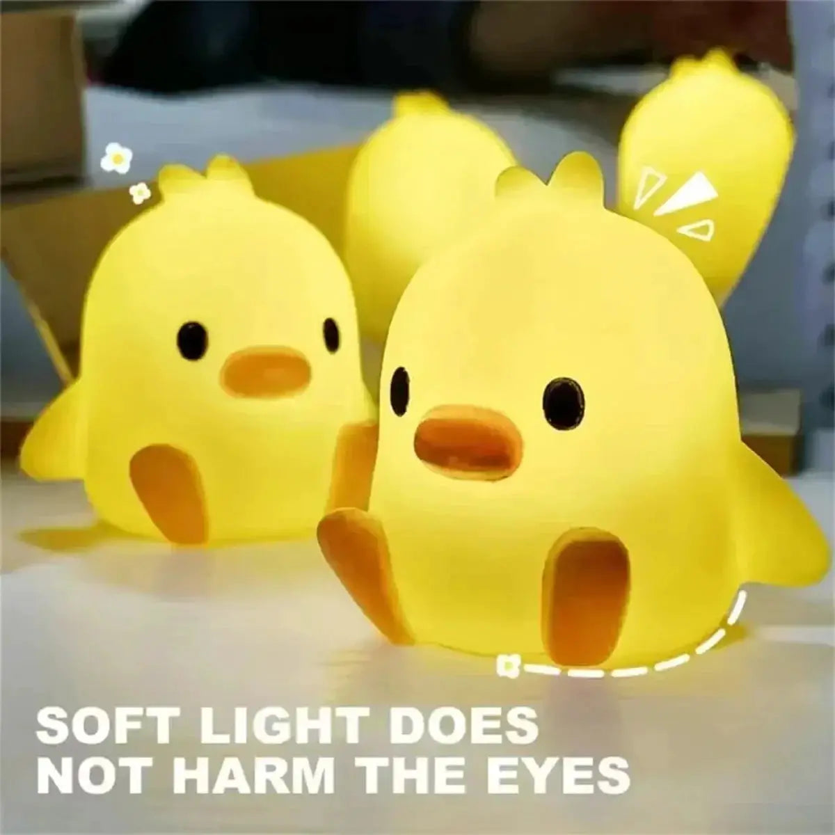 Duck Night Light,Cute Animal Kids Night Light for Bedroom,Cartoon Baby Nursery Lamp,Birthday Christmas Gifts for Boys Girls Kids from PriceLows™