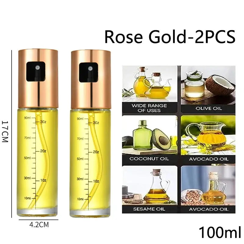 Glass Oil Sprayer | Refillable | Olive Oil Mister | Kitchen