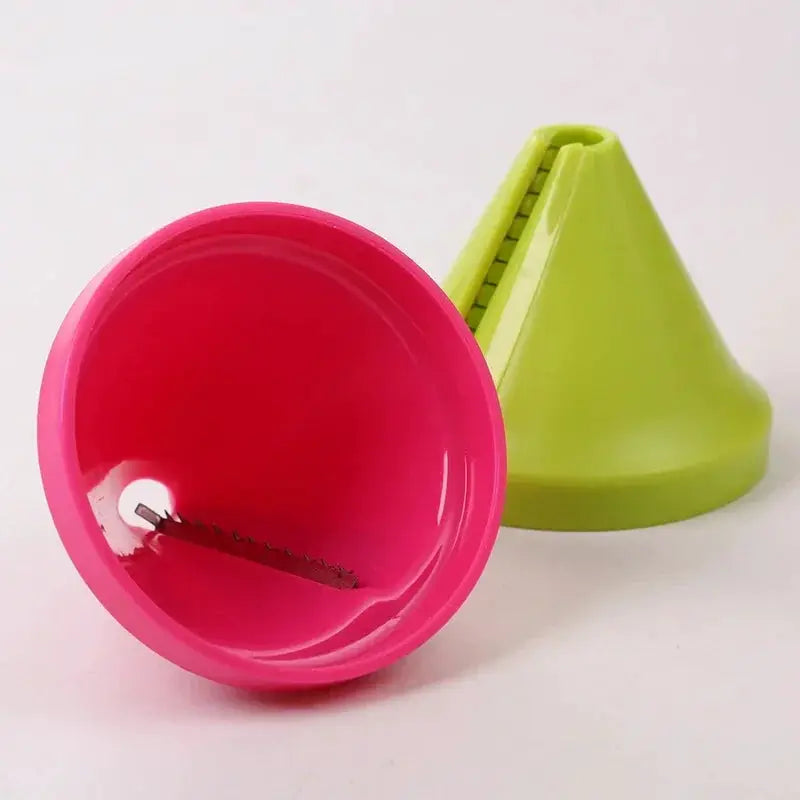 Rotating Vegetable Shredder | Stainless Steel | Spiral Grater | 6.5 X 5.5 Cm