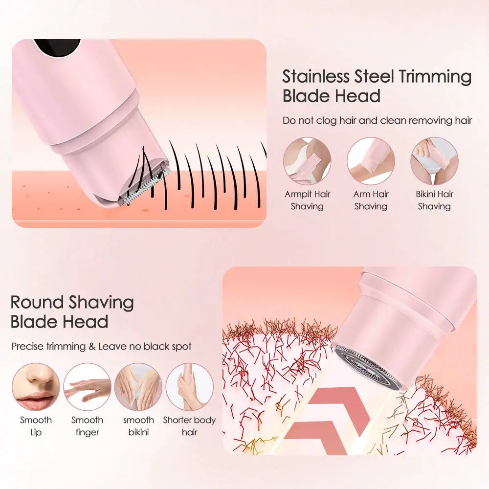 Wet Dry Electric Shaver | 60 Min Battery | Double Head Trimmer