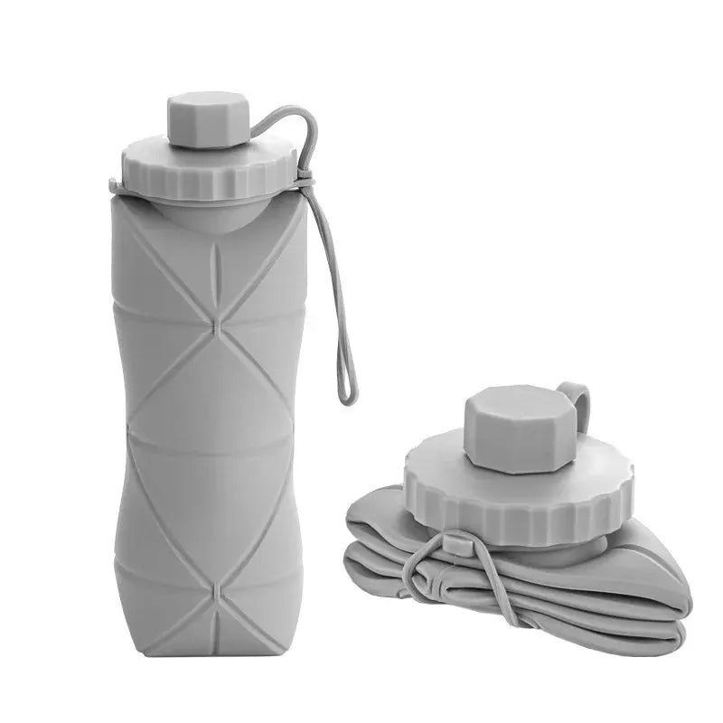 Food-grade Silicone Foldable Water Cup Large Capacity Portable for Outdoor Travel & Sports Heat-resistant Creative Collapsib from PriceLows™