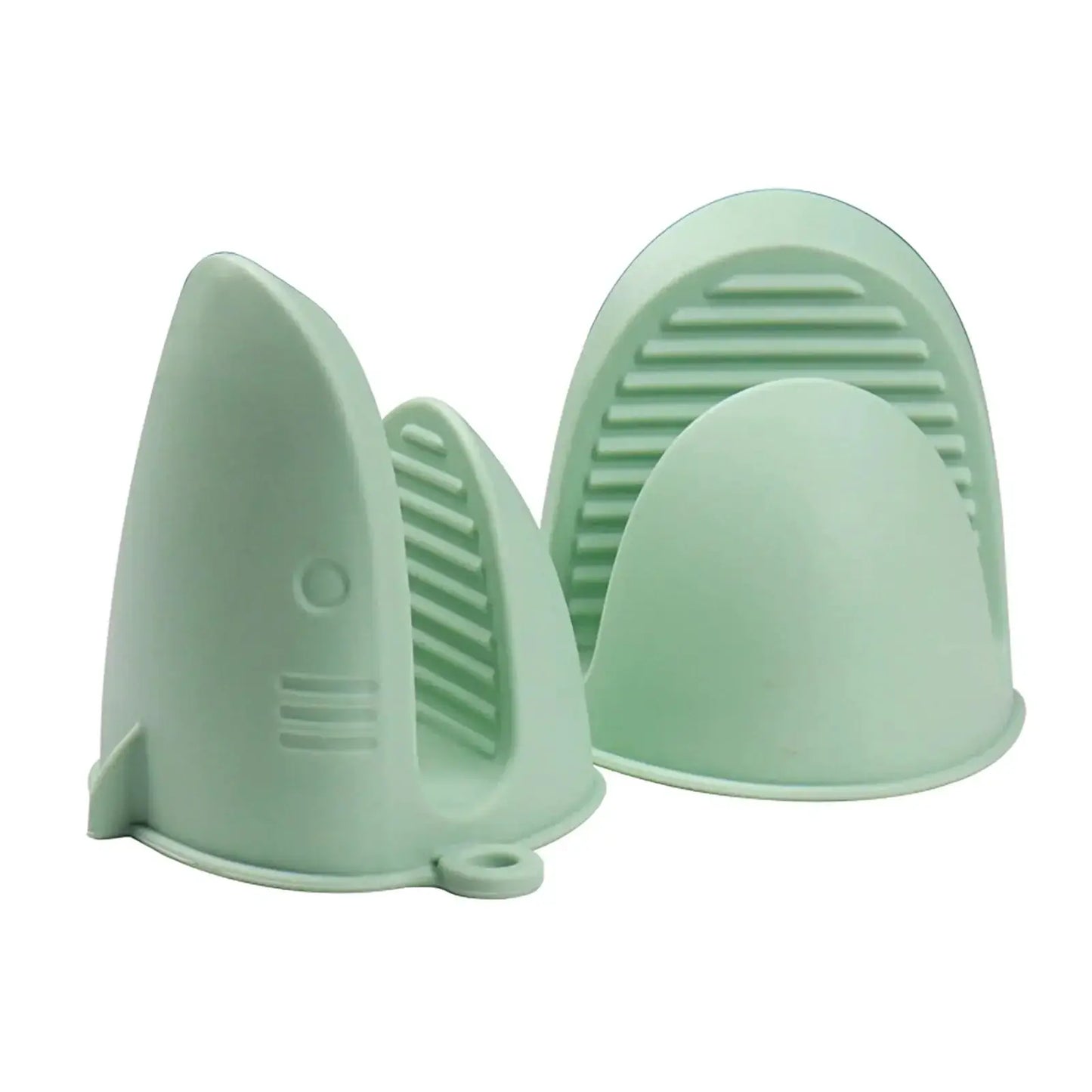 Silicone Oven Mitts | Heat Resistant | Two Piece Set | One Size