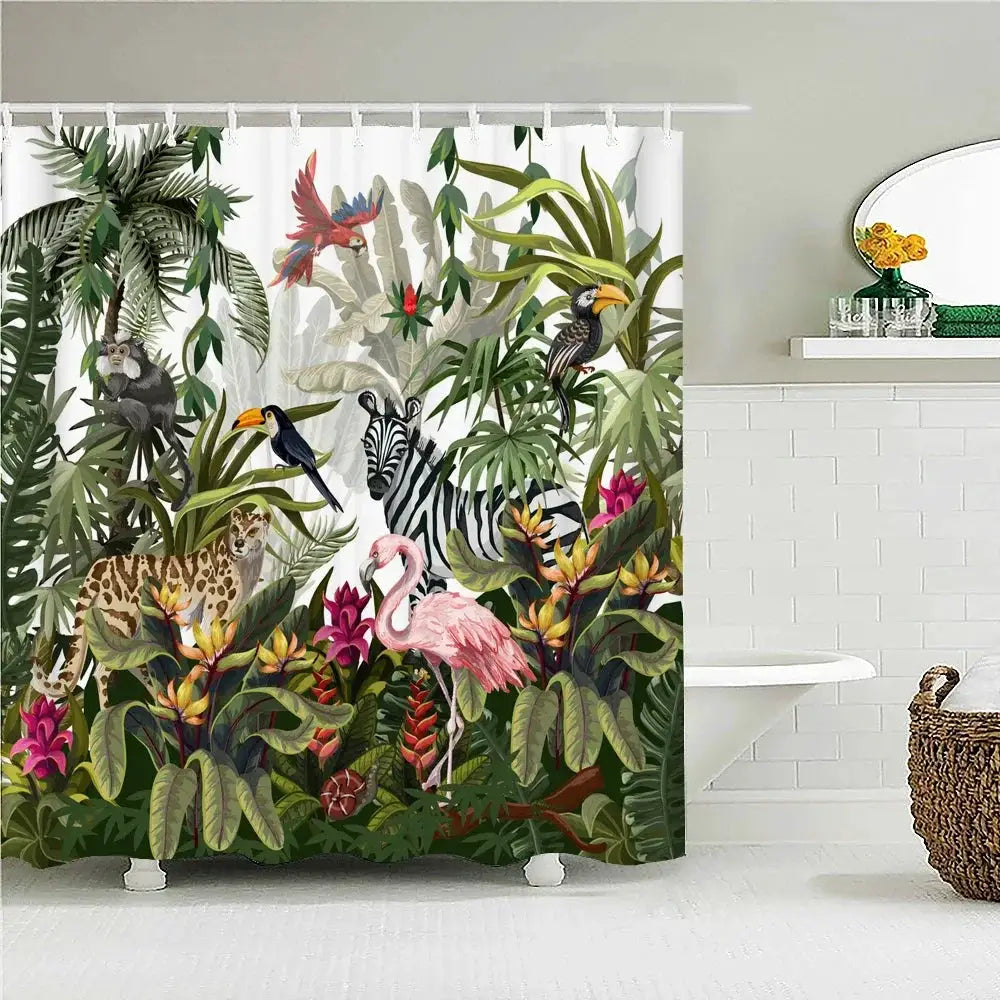 Chinese Style Flower and Birds Tree Shower Curtains Bath Curtain Waterproof Bathroom Decor With Hooks 3d Printing Bath Curtain from PriceLows™