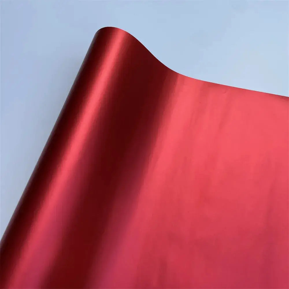 Multiple Colors Ice Metallic Matte Chrome Vinyl Car Wrap Film with Air Release Satin Car Stickers Foil from PriceLows™