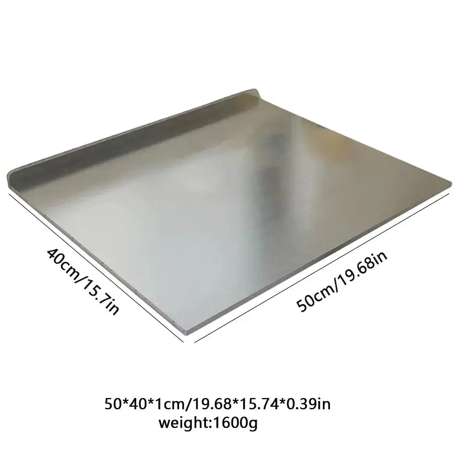 Stainless Steel Chopping Board | L Shaped Folding | Double Sided