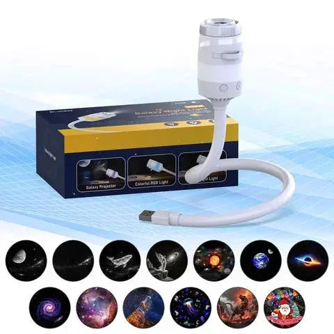 Galaxy Star Projector | USB Powered | Jellyfish LED Night Light
