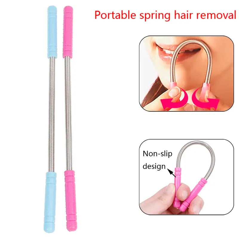 Ushape Epilator | Micro Spring Hair Removal | Facial Depilator Device