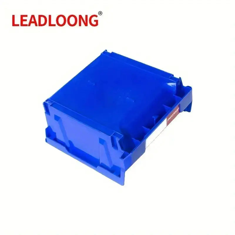 LEADLOONG 3pcs V7 Large Storage Parts Bin 377*422*180 mm/14.84*16.61*7.09 inch Heavy Duty Stackable Plastic Part Box for Garage from PriceLows™