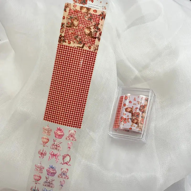 1Pc 100cm Flower Nail Foils for Transfer Paper Floral Stickers Rose Nails Wraps Tulip Nail Art Decorations from PriceLows™