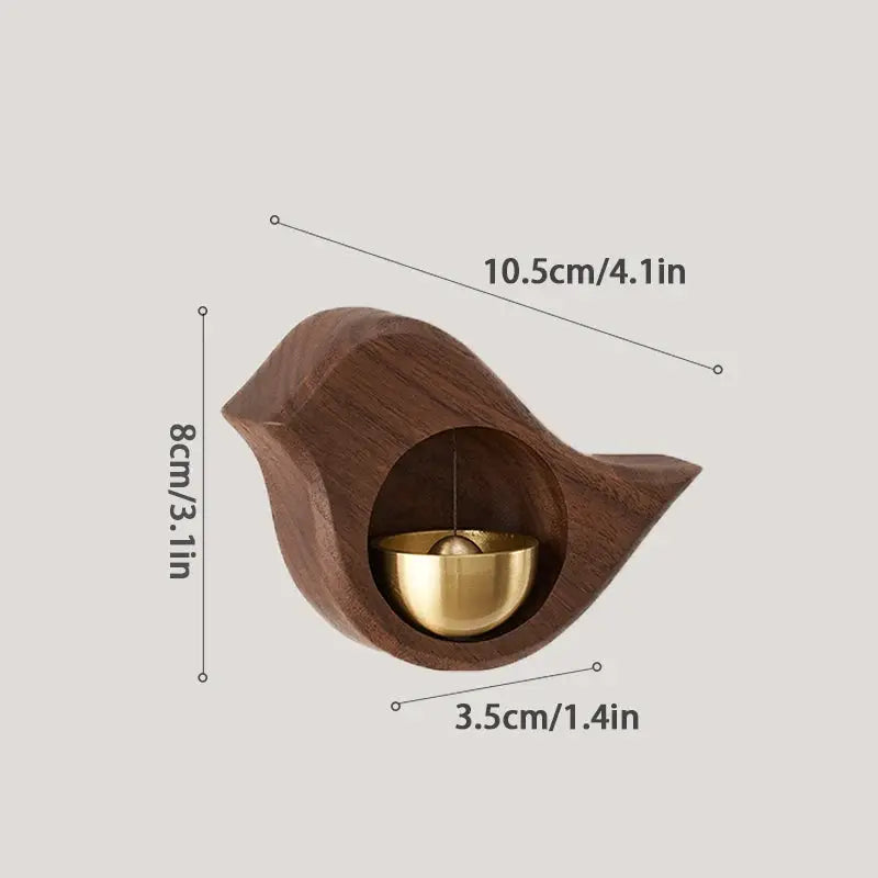 Wooden Door Bell Japanese Wind Chime Door Chime Room Decor Home Front Doorbell Landscape Bell Shopkeeper Remind Bell 풍경 from PriceLows™