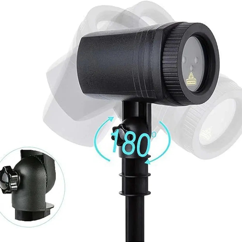 Outdoor Laser Projection Light | IP65 Waterproof | 15-30 Sqm Coverage