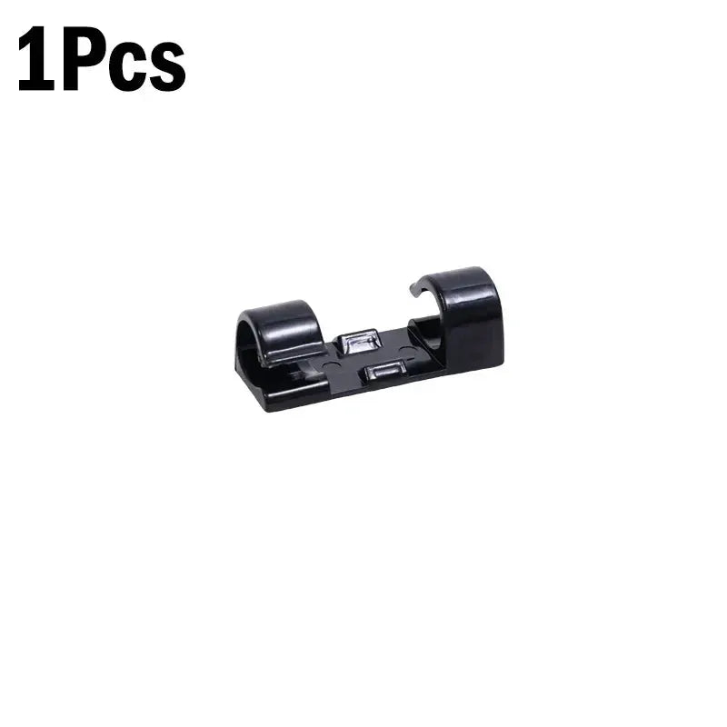 1-60Pcs Drop Self-adhesive Wire Organizer Line Cable Clip Buckle Clips Fastener Holder For Car Line PC TV Ethernet Cable Clip from PriceLows™