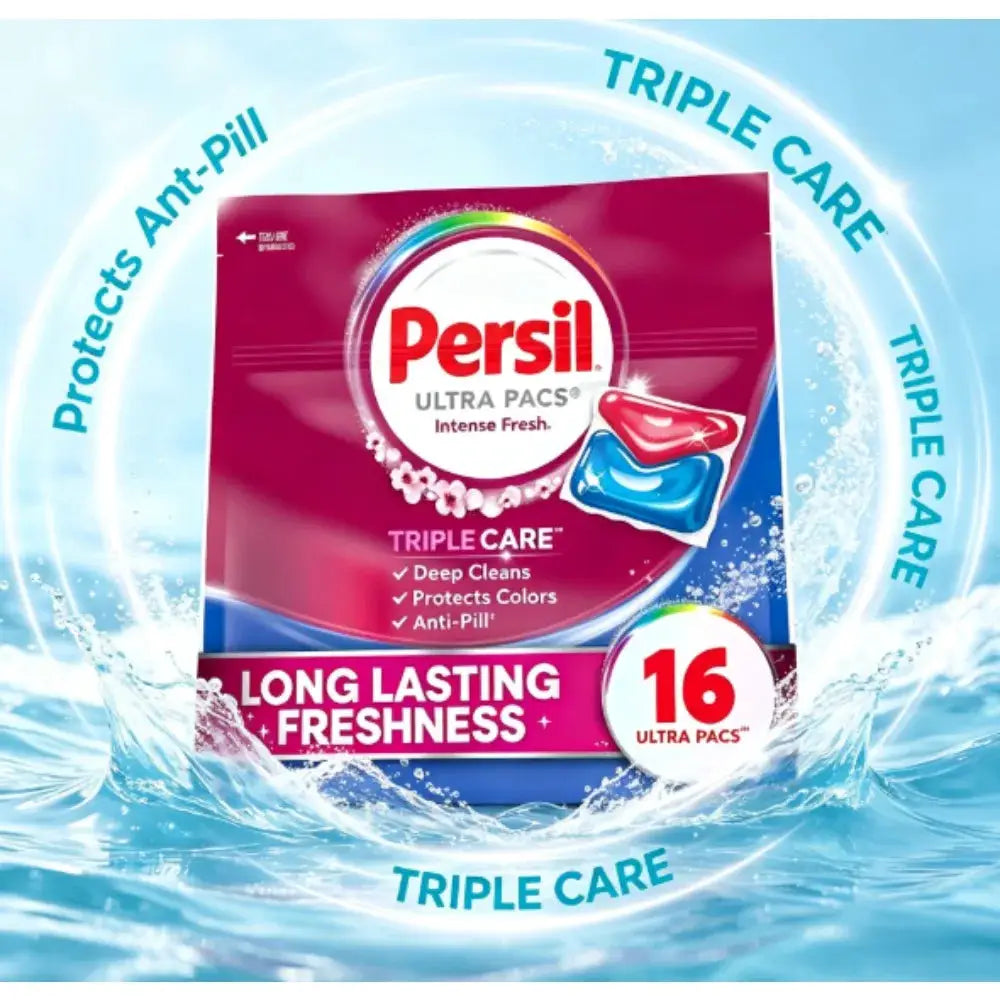 Laundry Detergent Pods | Persil Deep Clean | HE Compatible | 16 Count