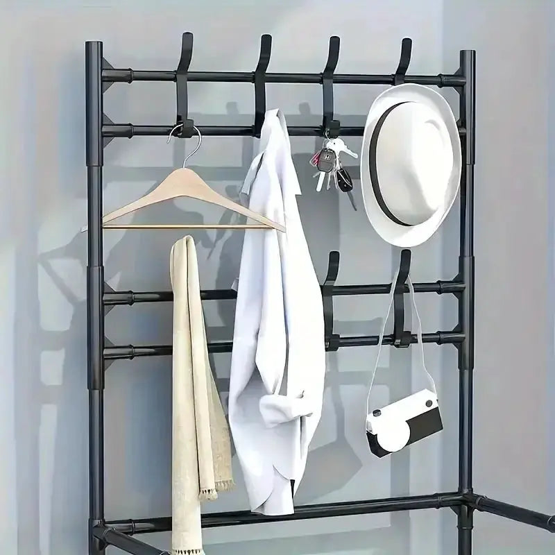 Large Capacity Entryway Shoe Rack - Multi-Tier Organizer for Shoes, Boots & Bags, Space Saving Entry Hall Storage Shelf from PriceLows™