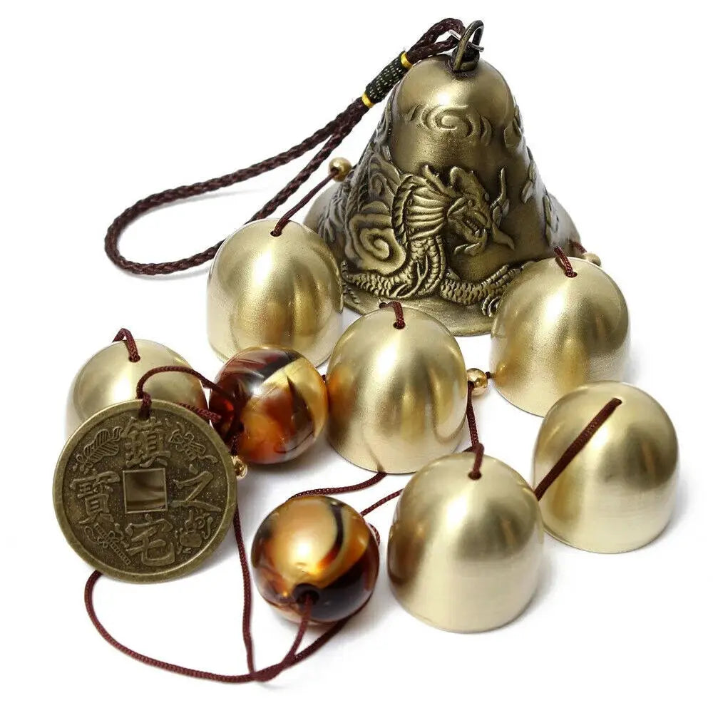 1Pc Large Outdoor Lucky Wind Chimes Copper Decor for Home Garden Hanging Decoration Gift from PriceLows™