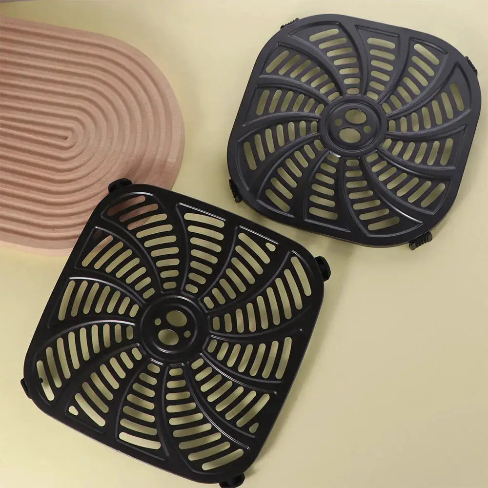 Air Fryer Grill Pan | Nonstick Coating | BPA Free | Square And Round