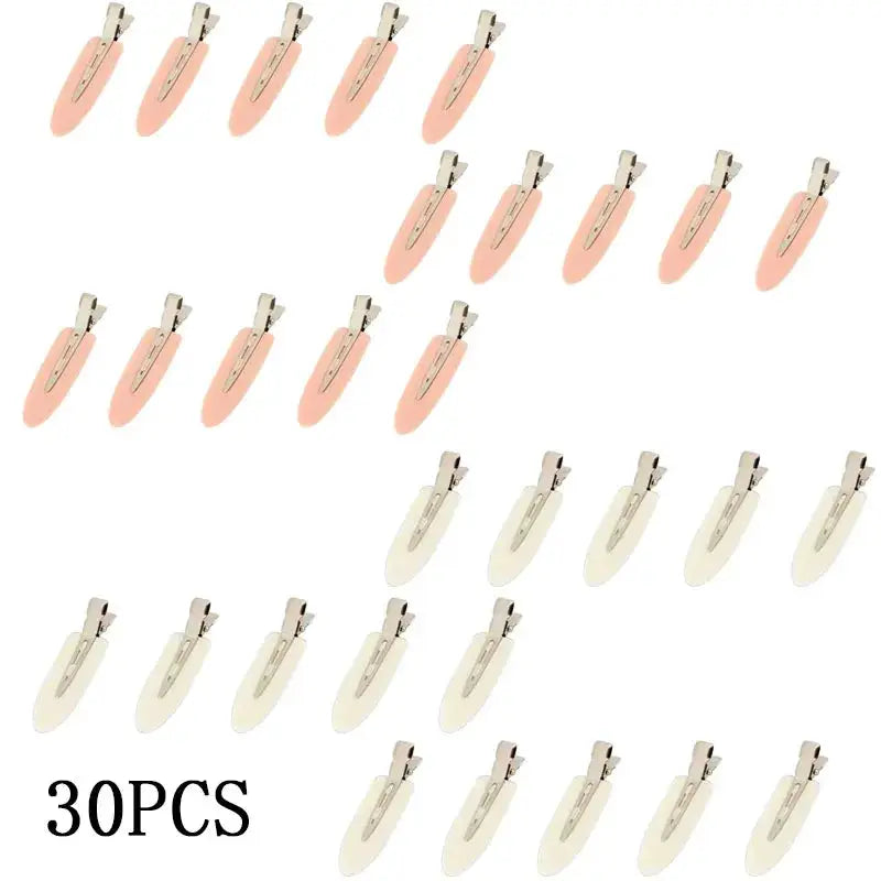 No Crease Hair Clips | Plastic Barrettes | Women And Girls Set Of 30