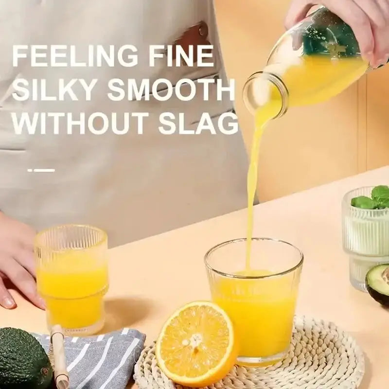 Electric Juicer Cup 6 Blades Blender Milkshake Machine USB Portable Fruit Milk Mixing Tool Mini Fresh Juice Blender from PriceLows™