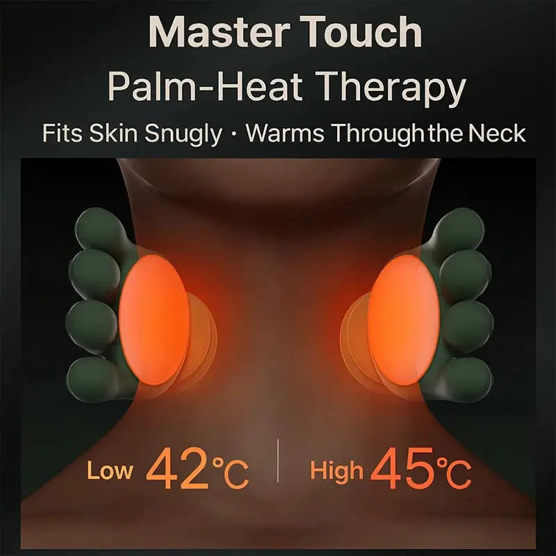 2026 Bionic Neck Shoulder Massager N7 Kneading Massager Shawl 3-Level Modes Neck Cervical Waist Leg Body Muscles Massage Pillow from PriceLows™