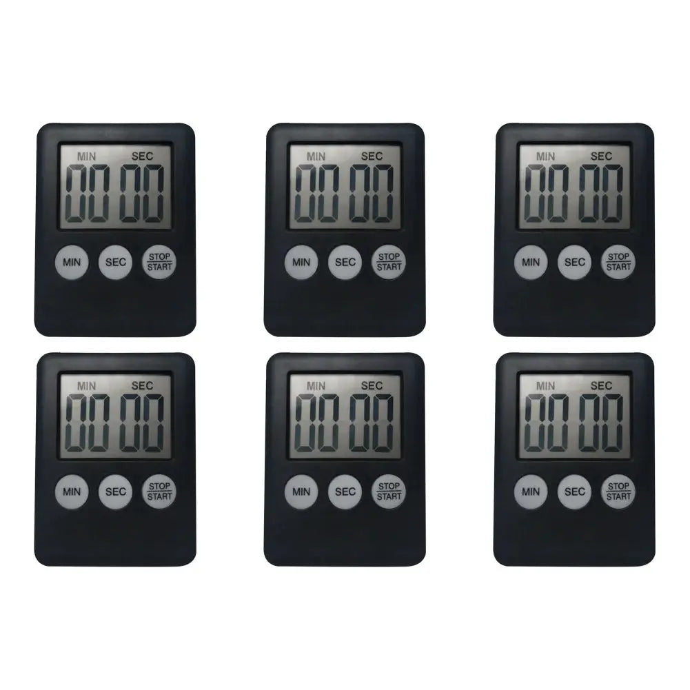 10-1PC Mini Electronic Timer Stopwatch LCD Display for Sports Exercise Baking Cooking Digital Timer Multi-Function Kitchen Timer from PriceLows™