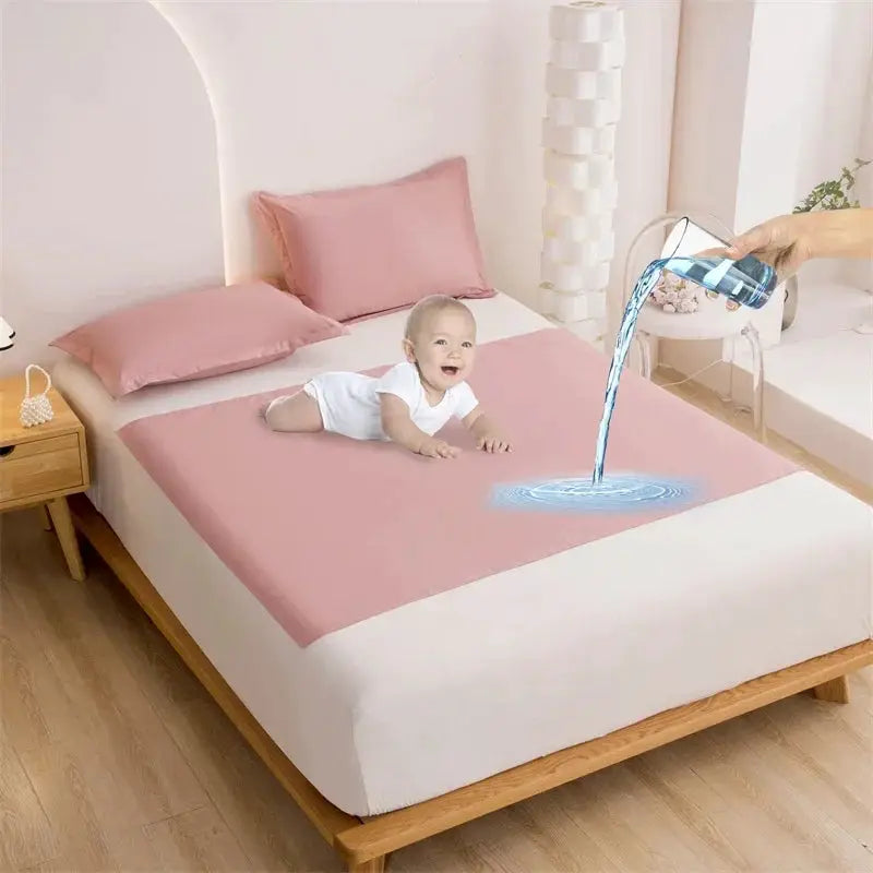 Bed Flat Sheet TPU Waterproof SPA Couple Mattress Cover Adult Urine Pad Baby/Elderly/Pregnant Women Bed Pad Massage Mat Cussion from PriceLows™