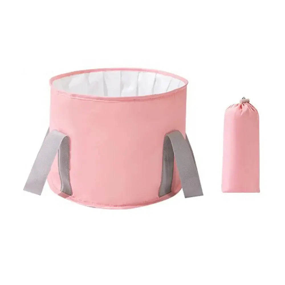 Foldable Foot Soaking Bucket | Oxford Fabric | 30x66cm | Compact Bath Tub
