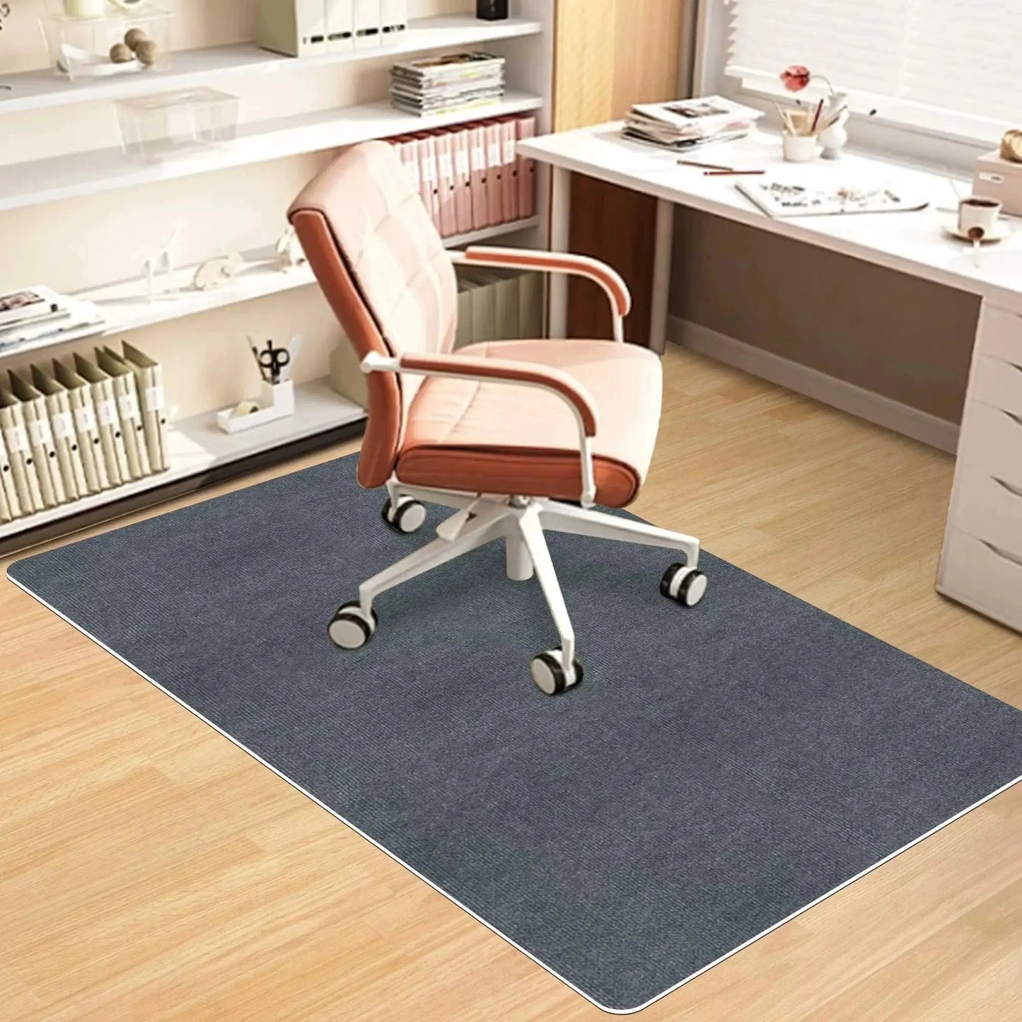 VIKAMA Study Area Carpet, Stain-Resistant And Wear-Resistant, Swivel Chair Mat, Learning Area Carpet, Home Decoration from PriceLows™