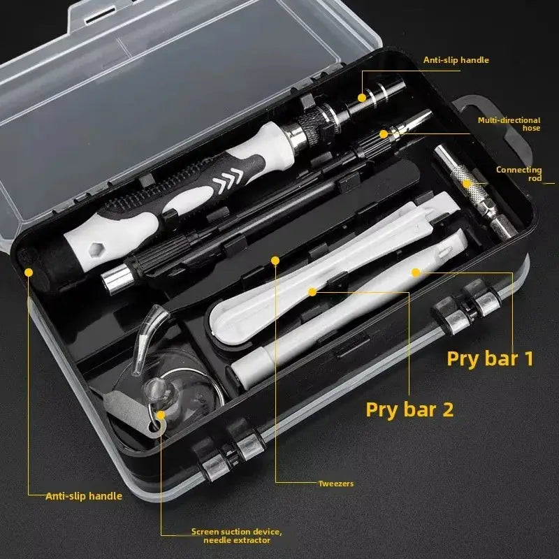 115-in Tool Set Precision Screwdriver Set Mini Repair Tool Kit with Torx Triwing Bits, Repair for Computer, Macbook, Laptop from PriceLows™
