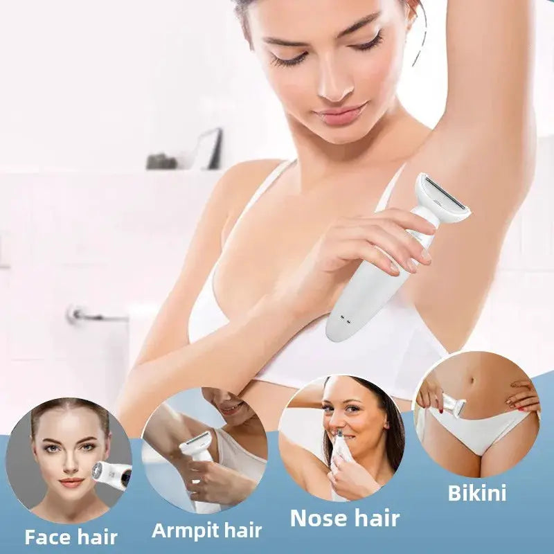 Hair Removal Device 5-in-1 | USB Charging | Battery Life 51-90 Minutes