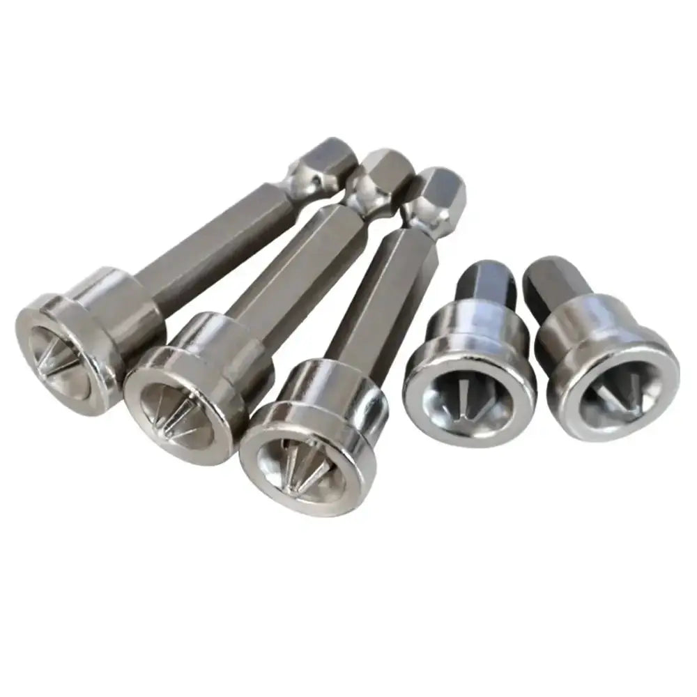 5Pcs 10Pcs 25mm 50mm PH2 Screwdriver Bit Set for Plasterboard Wood Board Depth Stop Limit Cross Tips No-Magnetic Phillips Heads from PriceLows™