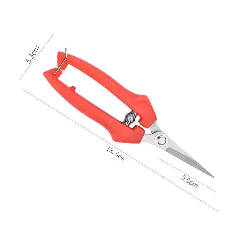 Pruning Shears Grape Scissors Garden Tool Vegetable Patch Bonsai Professional Stainless Steel Fruit Picking With Lock New from PriceLows™