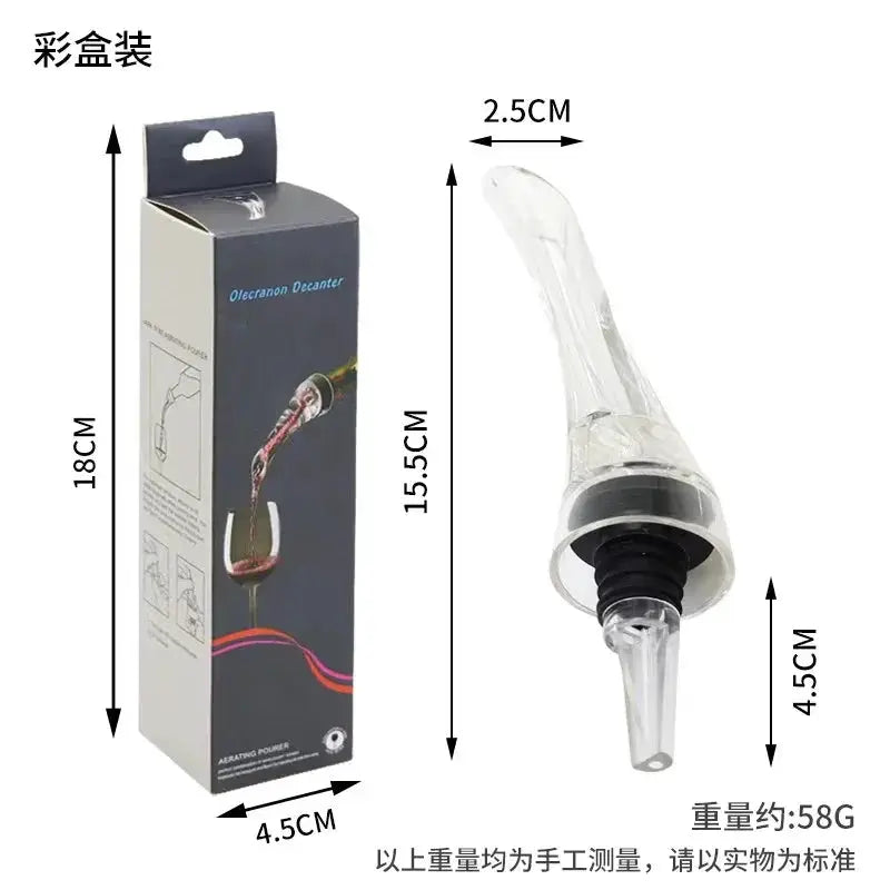 Wine Aerator Pourer Spout Premium Wine Decanter Professional Wine Pourer Wine Accessories Gifts for Wine Lovers from PriceLows™