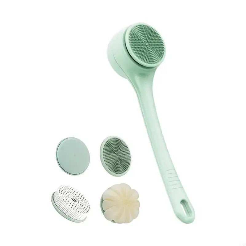 Electric Shower Brush | Double Rotating Handles | USB Type-C Powered | One Size