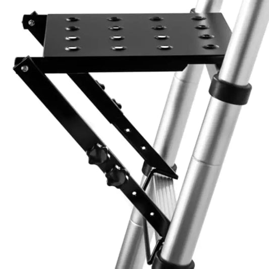 Ladder Platform, 3-Level Adjustable Ladder Step and Work Platform, 400 lbs Extreme Heavy Duty Standing Scaffold, ProGrade Exten from PriceLows™