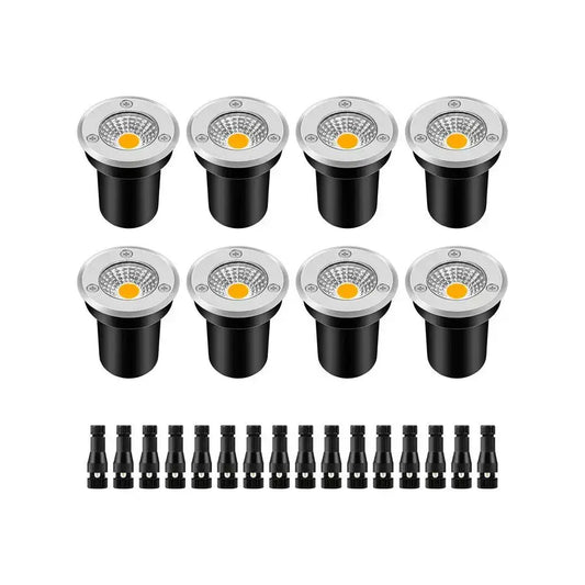 Low Voltage Landscape Lights LED Well Lights 3W 12V24V in Ground Light IP67 Waterproof Outdoor Low Voltage Landscape Lighting fo from PriceLows™