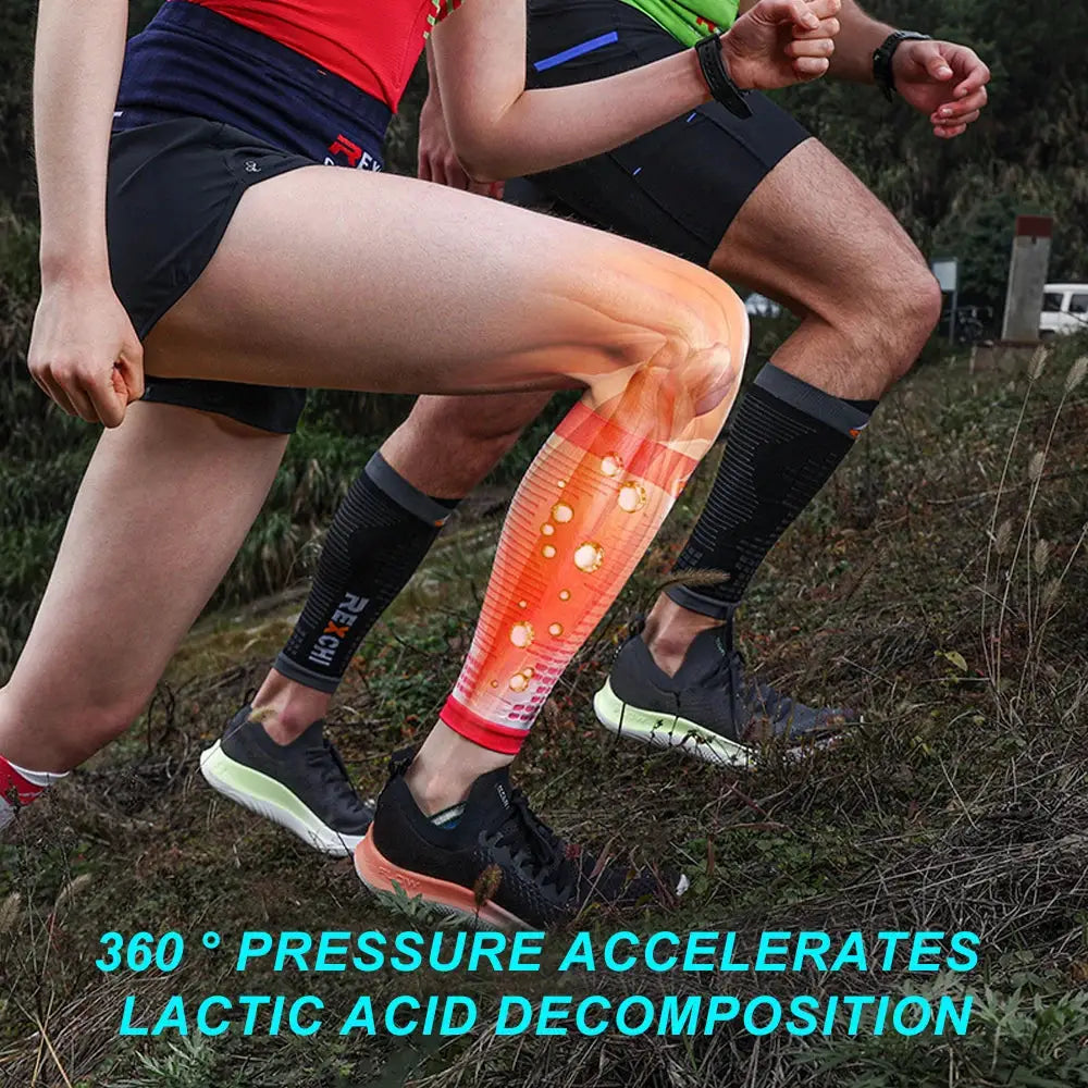 Men Women Calf Compression Sleeve | Leg Support Brace | Pain Relief Shin Splint