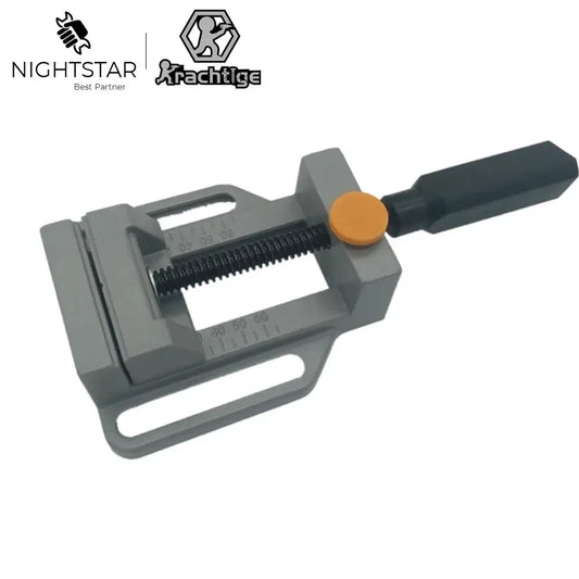 Medium-sized Counter Vise Aluminum Drill Press Vise Rotate Hand Tools Quick Release Mechanical Clamp / Color Random from PriceLows™