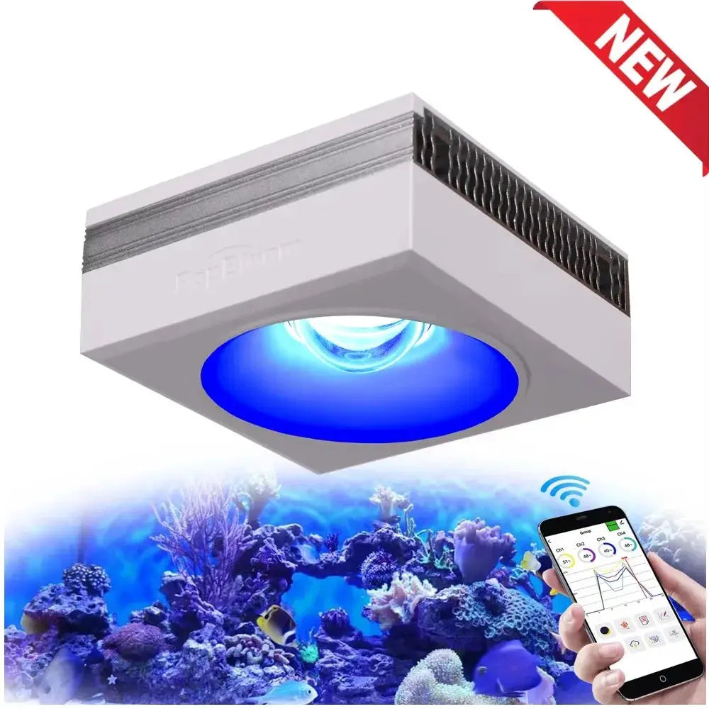 LED Aquarium Light | 100W Full Spectrum | WiFi App Control | Reef Tank
