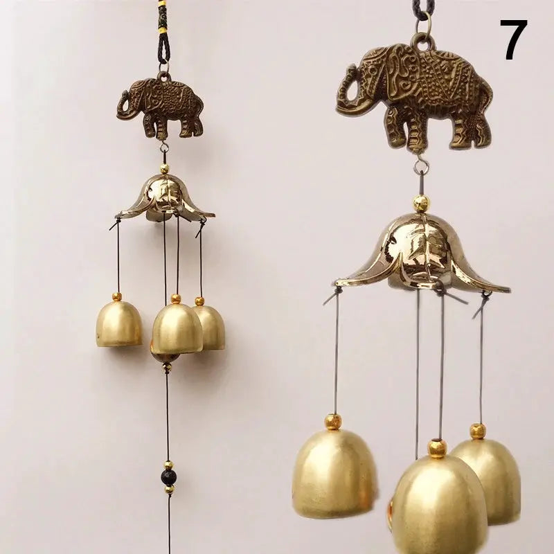 Antique Wind Chime Copper Yard Garden Outdoor Living Decoration Metal Wind Chime from PriceLows™