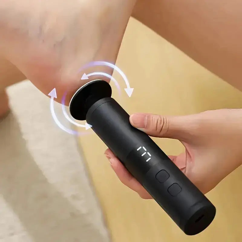 Electric 2-in-1 foot grinder and nail grinder - USB foot repair equipment with 3-speed adjustment and 16 interchangeable heads from PriceLows™