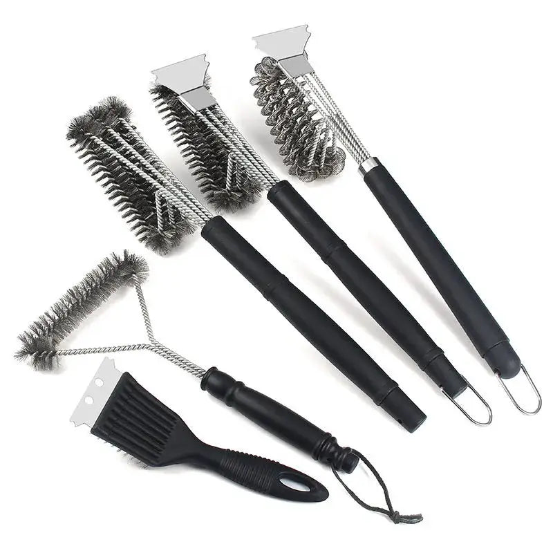 Barbecue Grill Brush | Stainless Steel Bristles | Heat Resistant | 1 Pack