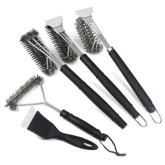 Barbecue Grill Brush | Stainless Steel Bristles | Heat Resistant | 1 Pack