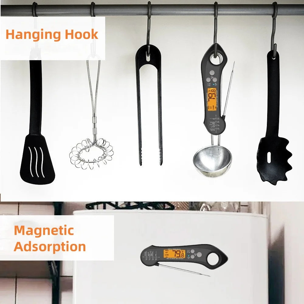 Meat Thermometer | 2 Probes | Long Cable | Waterproof