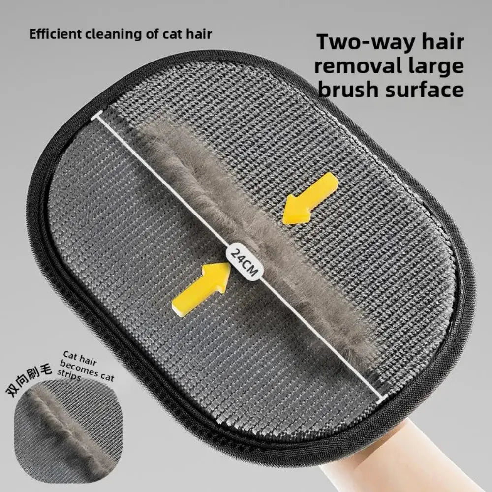 Cat Hair Cleaner Pet Gloves Household Hair Remover Cat Dog Hair Remover Brush Remover Hair Sticking Device Home Hair Scraper from PriceLows™