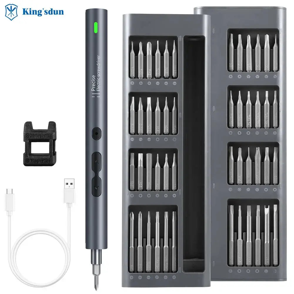 28/62/120 in 1 Electric Screwdriver Precision Set Power Tool Rechargeable Magnetic Small Bit for Xiaomi Mobile Cell Phone Repair from PriceLows™