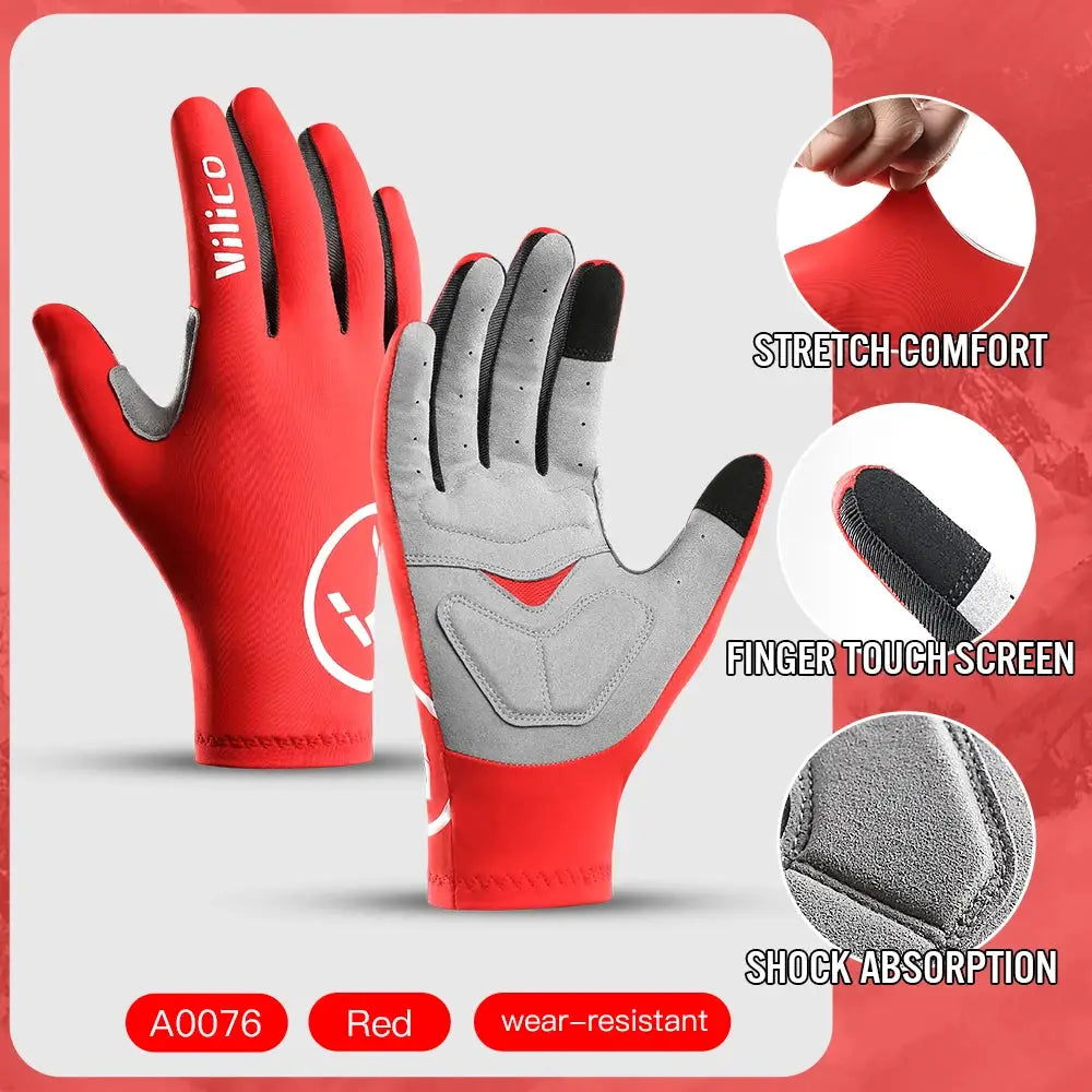 Cycling Gloves | Touch Screen Compatible | Gel Palm Padding | Unisex